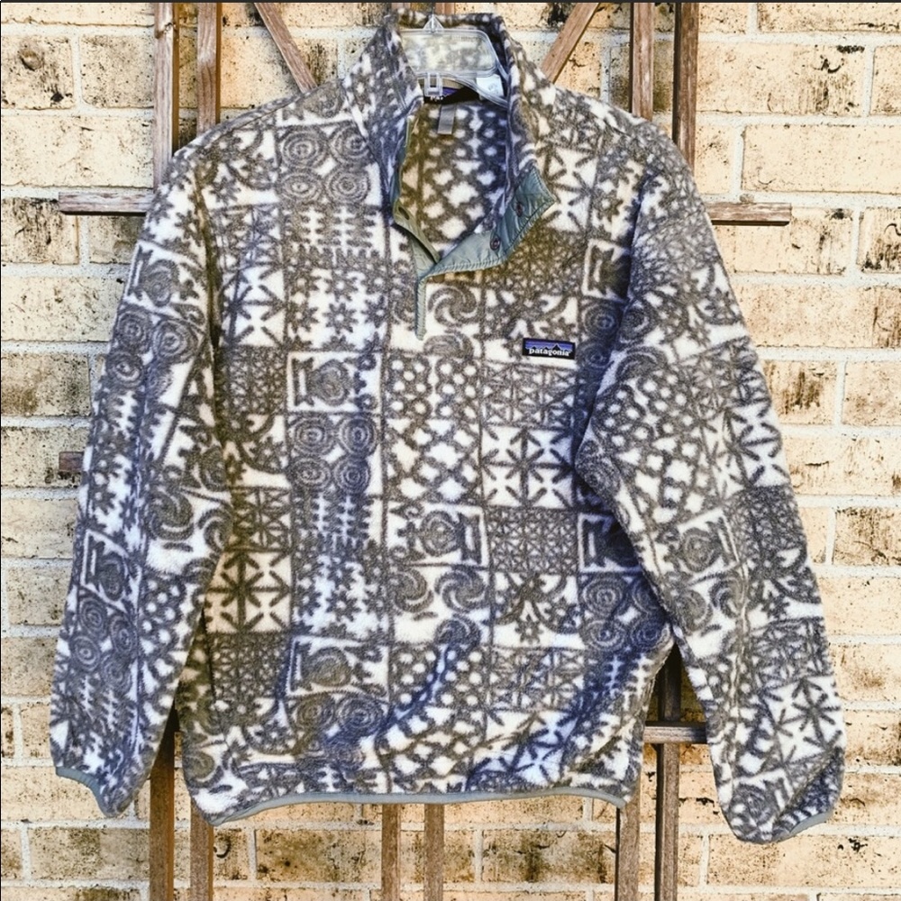 Patagonia Synchilla Snap T Fleece Pullover Printed